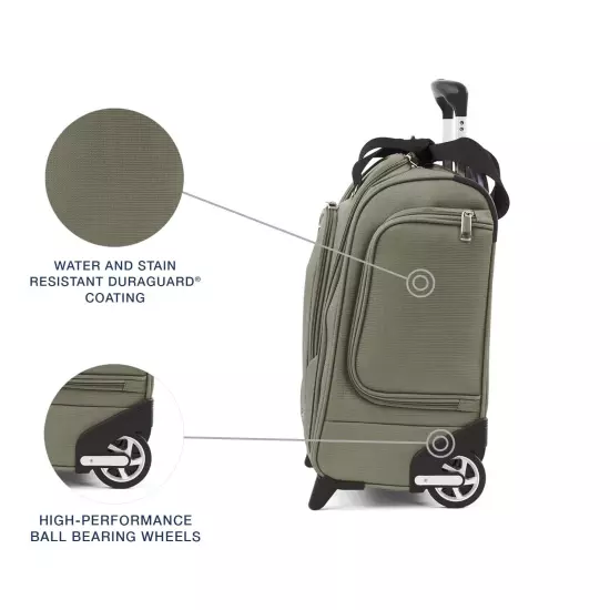 Travelpro Luggage Maxlite 5 Softside Lightweight Rolling Underseat Compact U1