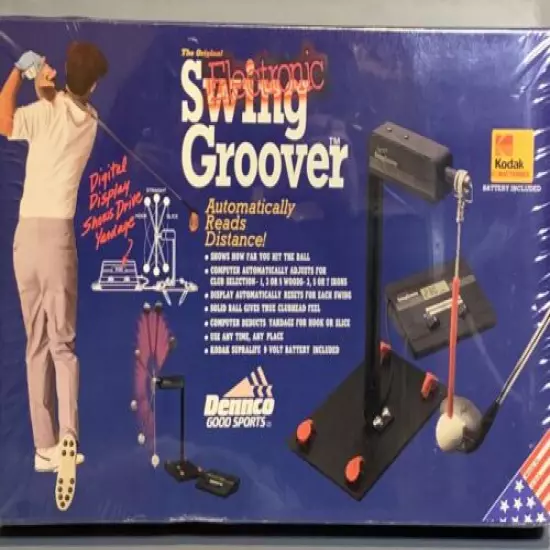 Vintage 1990 Dennco Good Sports The Original Electronic Swing Groover Sealed