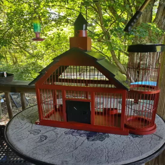 Small Barn Bird Cage