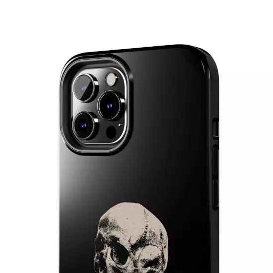 Dark Skeleton Skull Tough iPhone & Samsung Galaxy Cases Cover, Gift For Men