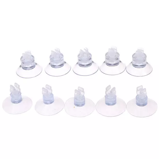 10* Aquarium fish tank suction cup sucker holders for air line tube hose pump Sn