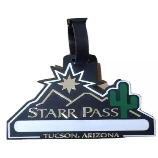 vtg - PGA Golf Bag Tag - STARR PASS GOLF CLUB gc - Tucson AZ