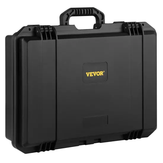 VEVOR IP67 Waterproof Hard Case 15.6 Inch Hard Carrying Case w/ Foam Insert