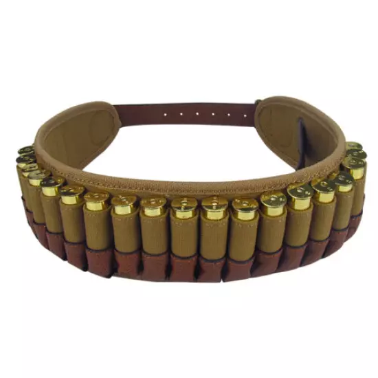 Tourbon Canvas Shotgun Ammo Holder Cartridges Belt Shell Sling for 20GA Shooting