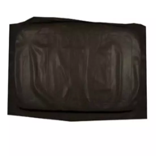 EZGO TXT Golf Cart Front Seat Cover - Black Seat Bottom