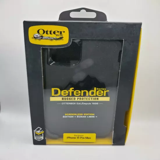 OtterBox Defender Series Pro Case + Holster for iPhone 11 Pro Max (6.5") Black