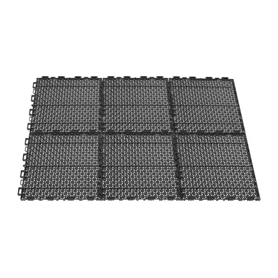 50PCS 25*25cm Interlocking Floor Tiles Gym Fitness Non-slip Floor Mats Cushion