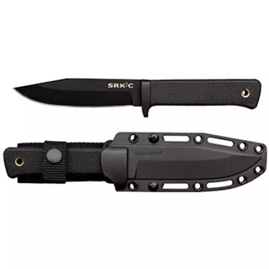 Cold Steel SRK Survival Rescue Fixed Blade Knife with Secure-Ex Sheath -