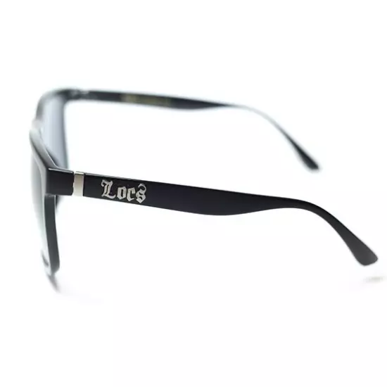 Locs Sunglasses - Slim Flat Top Frame / Black - Mens - Excellent Quality