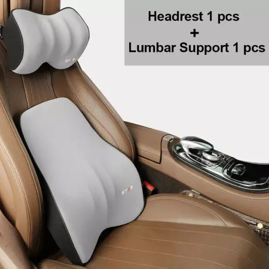 Car Driver Car Lumbar Support Back Cushion Car Seat Neck Pillow Auto Accesorios