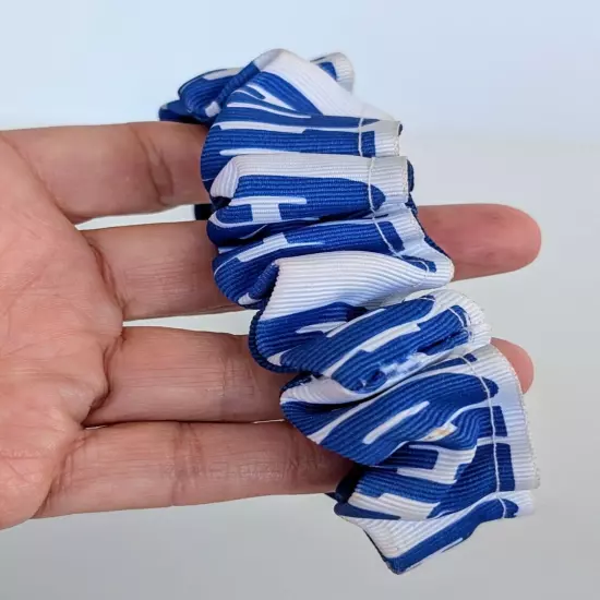 INDIANAPOLIS COLTS Hair Scrunchie Scrunchies by Sherry