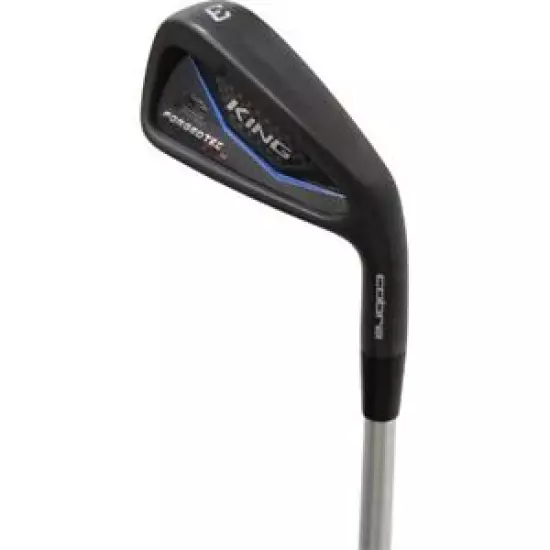 Left-Hand Cobra Forged TEC One BLK 7 Iron Individual Stiff Aldila Rogue Pro 65