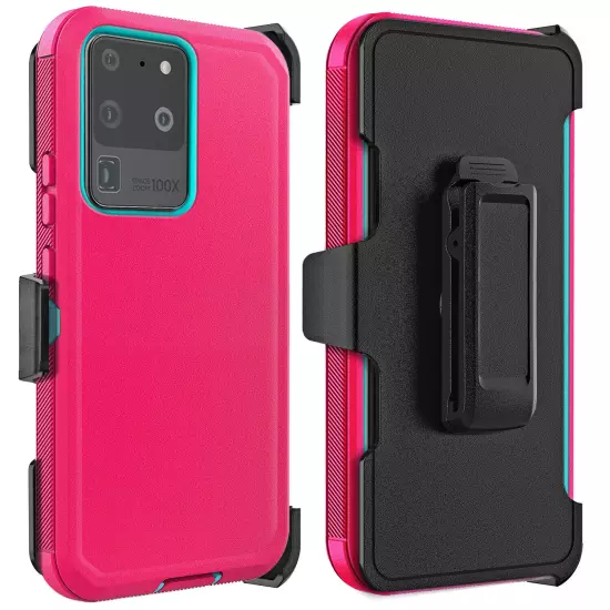 For Samsung Galaxy S20/S20+/Ultra/FE Heavy Duty Shockproof Case Cover Belt Clip