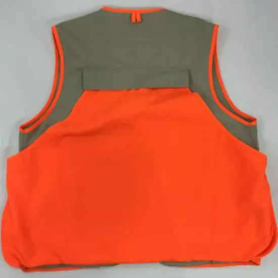 Game Winner Sportswear Hunting Vest Blaze Orange and Tan Size Large 42-44