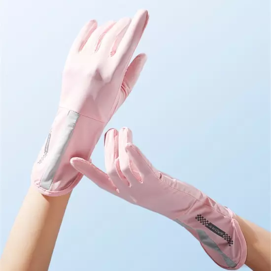 Mid-long Sunscreen Gloves Thin Cycling Driving Gloves Summer Spring