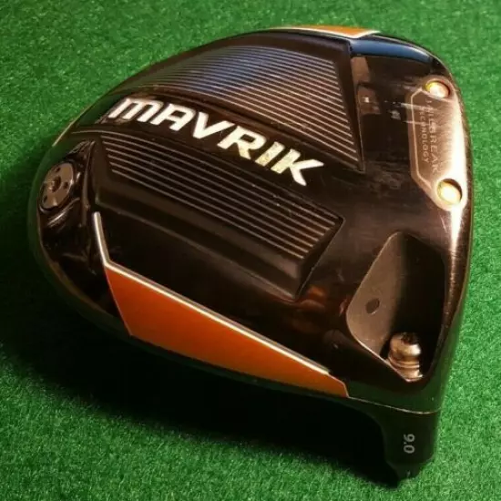 CALLAWAY MAVRIK 9.0* MEN'S RIGHT HANDED DRIVER HEAD ONLY, GOOD!