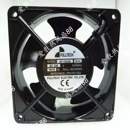 1pc new fan freeship UF12A20BWH/BTH 12CM FULLTECH 200v