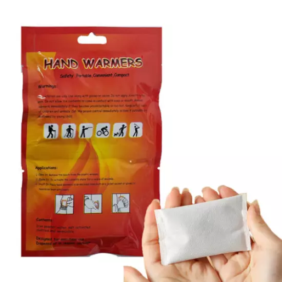 Body Heating Heat warmer Pack Bag Ordorless Hand Feet Toe