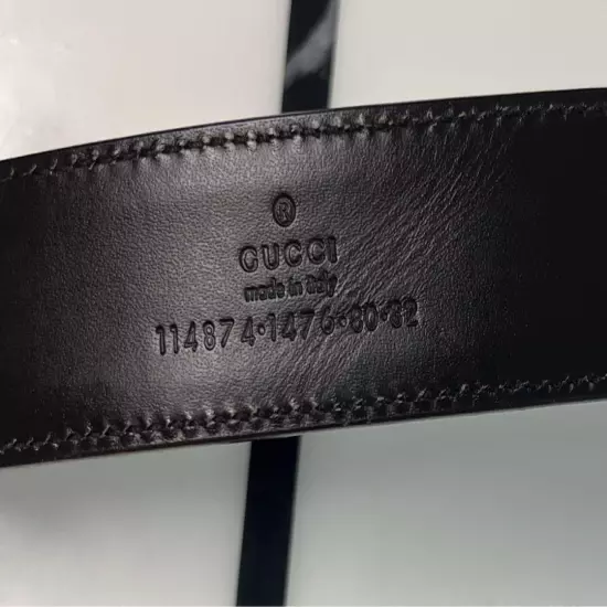 Beauty GUCCI Belt Interlocking GG Canvas Men