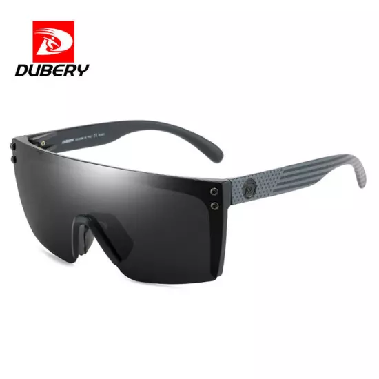 DUBERY Oversized Polarized Sunglasses Men Outdoor Travel Sun Glasses Lightweight