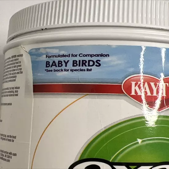 Kaytee Exact Handfeeding - Baby Bird 18 oz, Instant Formula Powder Baby Bird