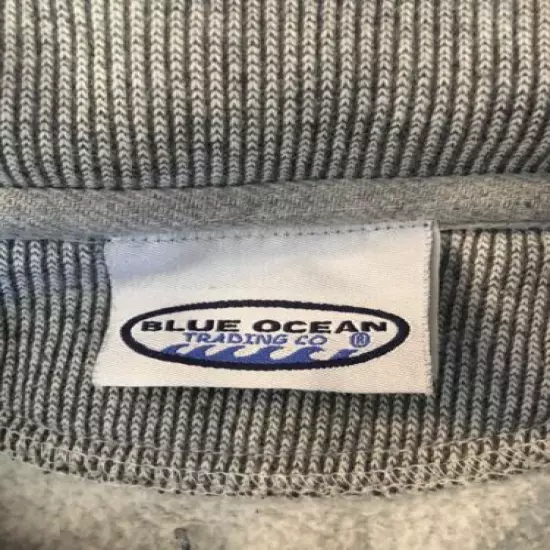 Size XL Mens Cabelas Est. 1961 Gray Sweatshirt Blue Ocean Trading Co *