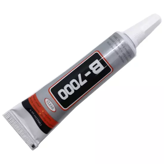 B 7000 15 Ml Glue for Phones, Super Glue,Repair Glue,Jewelry Glue,Clear Glue,0.5