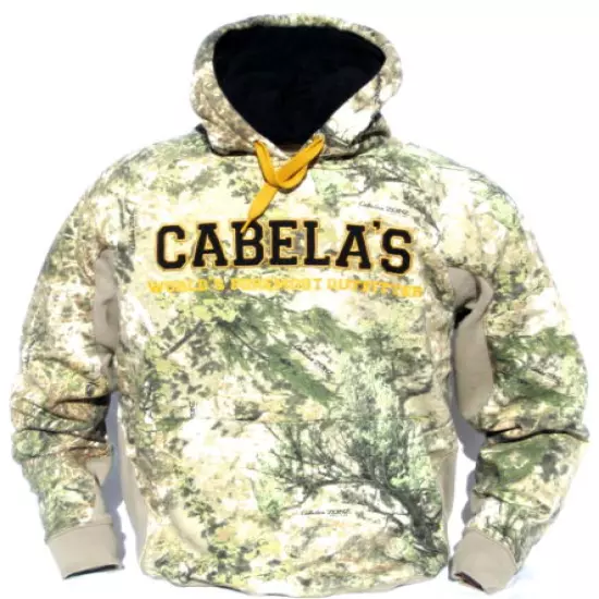 Cabela's Men's ColorPhase Varsity Logo ZONZ Western | Woodlands Hunting Hoodie