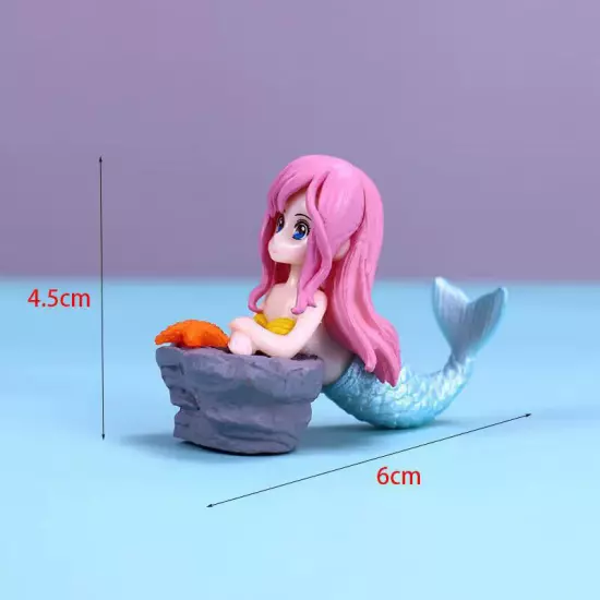 Aquarium Ornament Mermaid Resin Ornament Creative Cartoon Aquarium Decoration Sn