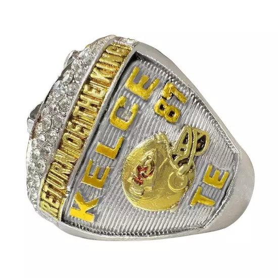 KC Chiefs 2022-24 Super Bowl Ring Number 15 / Number 87 Size 8-14 Brand NEW