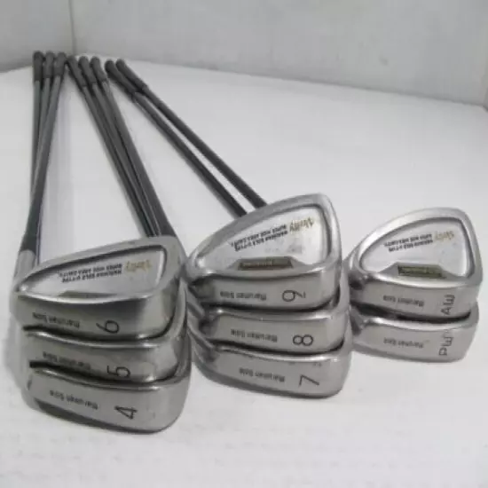 Maruman Verity Iron Set 4-9+PW+AW RH Graphite Shaft Regular Flex 37.75in