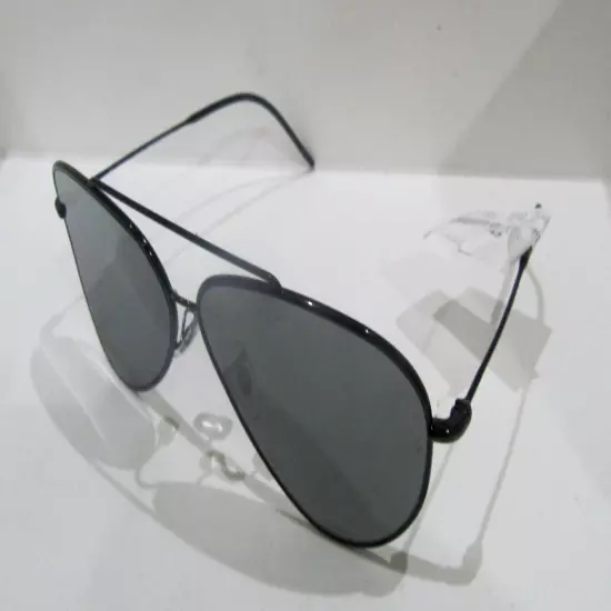 Ray Ban RBR0101S 002 GS Black Aviator Reverse Unisex Sunglasses NWT $203