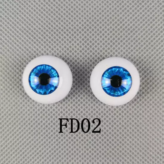 2x Lifelike Reborn Baby Doll Eyes Acrylic Eyeball For Newborn Doll Supplies DIY