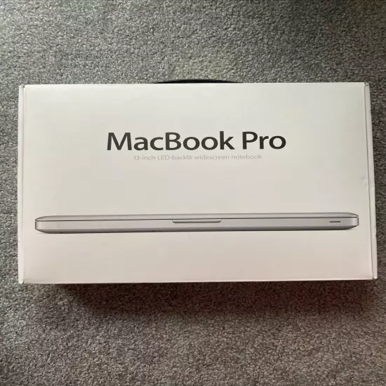 Apple MacBook Pro 13 inch A1278 EMPTY BOX ONLY