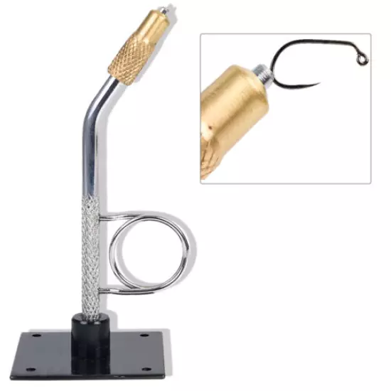 Maxcatch Rotary Fly Tying Vise Travel Alloy Fishing Tool Fly Fishing Tackle Kit