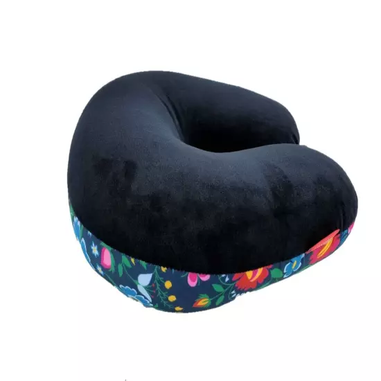 Micro Beads U Shaped Travel Neck Pillow Head Neck Cervical Sleep Support Cushion