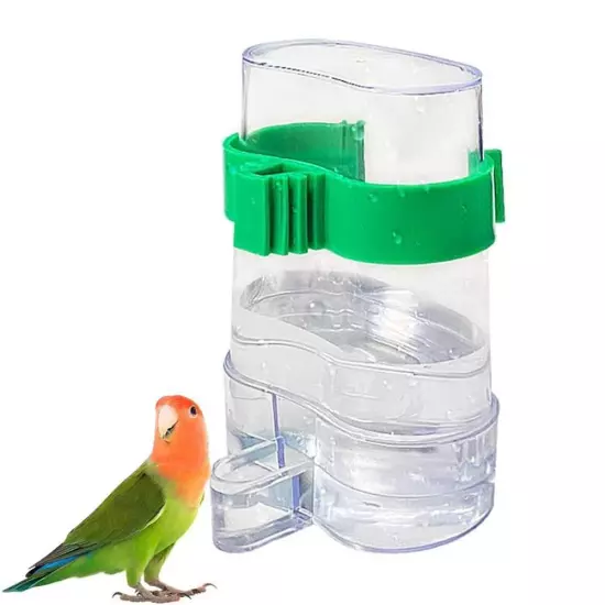 Cage Drinker Bird Water Dispenser Bottle Auto Feeder For Pet]Budgie-Finch-Parrot