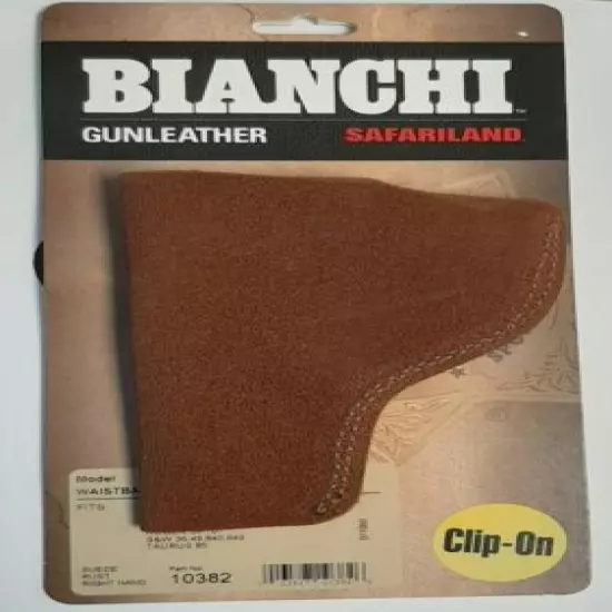 Bianchi 6 Waistband Holster 10382. Small Rev 3" Right Hand