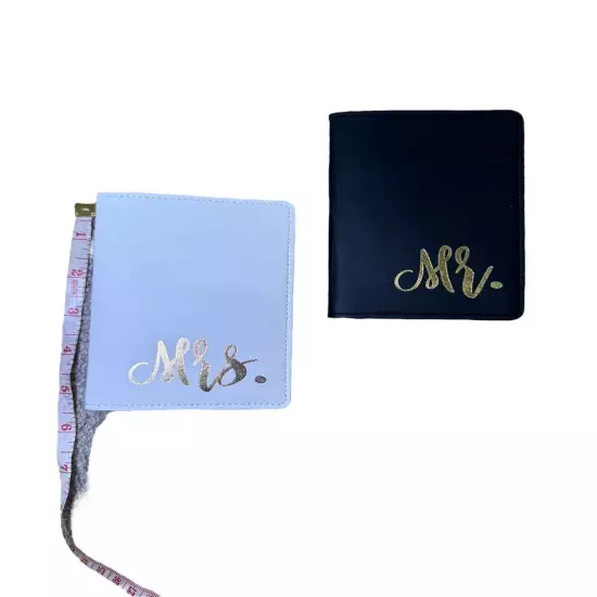 2 Pack Passport Holder For Mr And Mrs - Wedding Honeymoon Gift