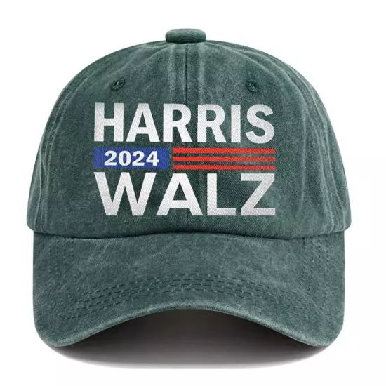 Kamala Harris Tim Walz Hat (Embroidered Dad Cap) Harris Walz 2024 USN