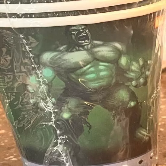 Vtg Marvel Hulk birthday paper cups 2 sets 8 each in sealed package 2003