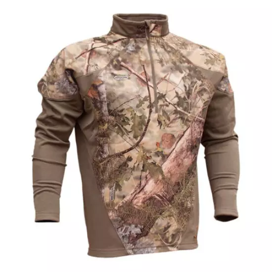 Kings Camo XKG Hightop 1/4 Zip Water Resistant Pullover Shirt, Mountain Shadow