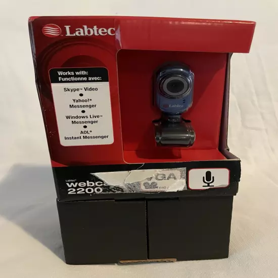 Labtec Webcam 2200 VGA 640x480. 2007 New