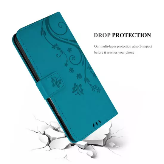 Case for Motorola MOTO C PLUS Phone Cover Protection Flower Book Wallet