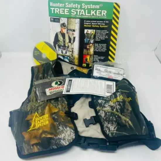 Hunter Safety System Treestalker Tree Stand Harness Realtree Small/Medium NEW