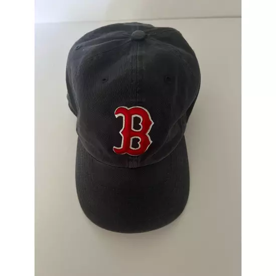 47 Brand Men's Boston Red Sox Clean Up Baseball Cap Navy Blue One Size