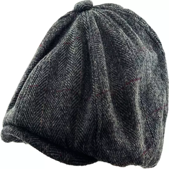 Mens Ivy Hat Golf Driving Ascot Winter Flat Cabbie Newsboy