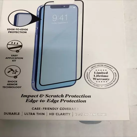 Sonix Glass Screen protector Fits iPhone 6.5 2018 iPhone Xs max