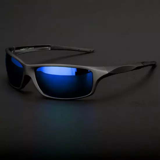 Polarized Sport Sunglasses New Wrap Around FISHING DRIVING GOLFING US