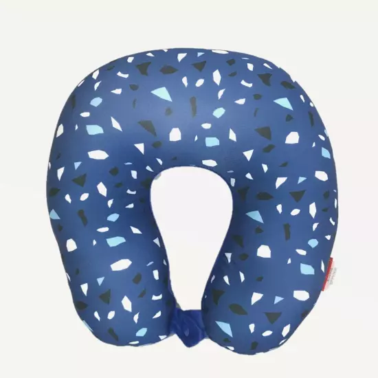 Micro Beads U Shaped Travel Neck Pillow Head Neck Cervical Sleep Support Cushion